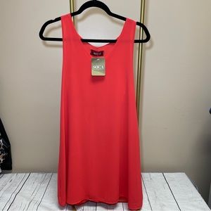 Soca Women’s Cape Back Shift Dress